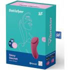 Вібратор у трусики з функцією керування смартфоном Satisfyer Sexy Secret червоний вид 6