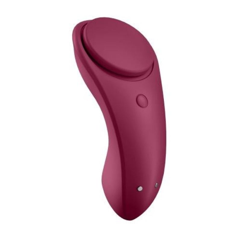 Вібратор у трусики з функцією керування смартфоном Satisfyer Sexy Secret червоний вид 4