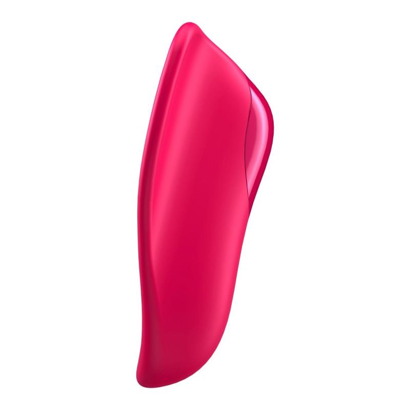 Вібратор ергономічної форми на палець Satisfyer High Fly червоний вид 5