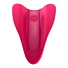 Вібратор ергономічної форми на палець Satisfyer High Fly червоний вид 2