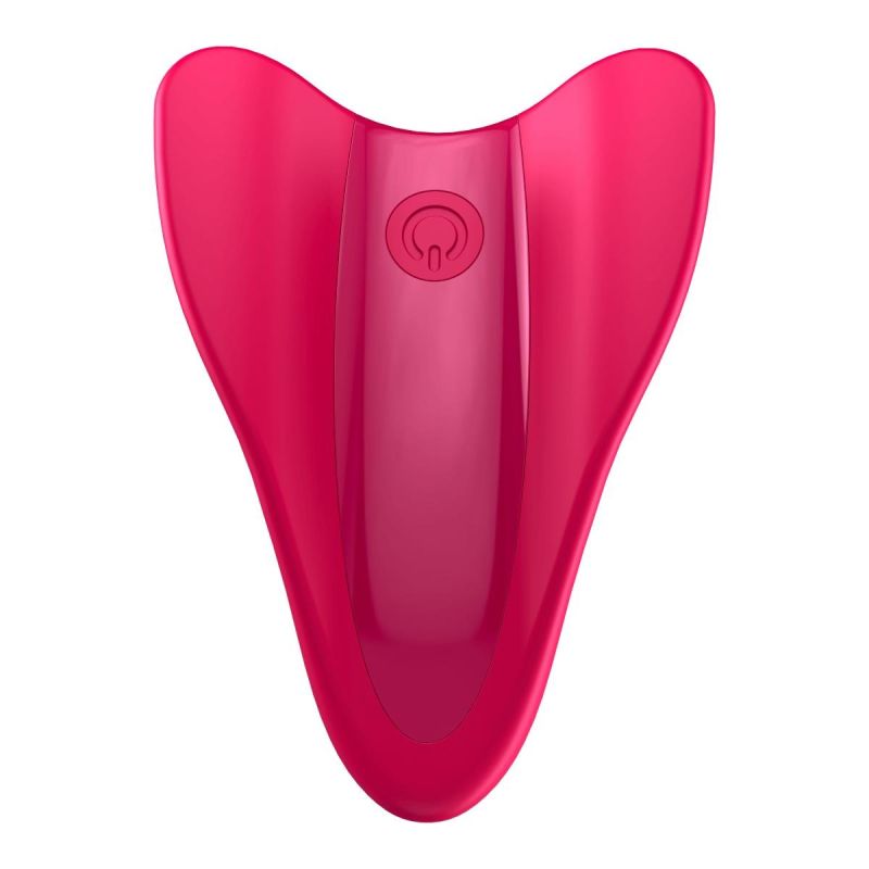 Вібратор ергономічної форми на палець Satisfyer High Fly червоний вид 2