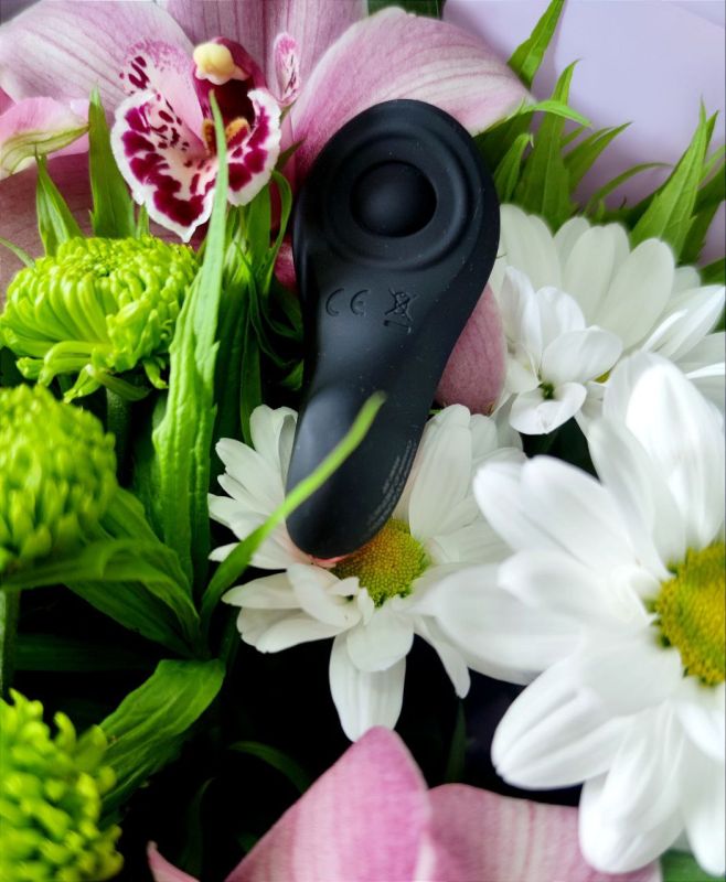 Вібратор у трусики з пультом та функцією керування зі смартфона Satisfyer Little Secret чорний вид 4