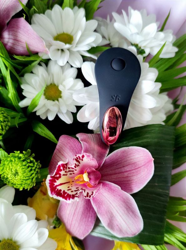 Вібратор у трусики з пультом та функцією керування зі смартфона Satisfyer Little Secret чорний вид 3