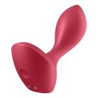 Анатомічна анальна пробка із вібрацією Satisfyer Backdoor Lover червона вид 4