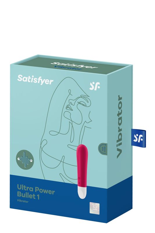 Потужна віброкуля Satisfyer Ultra Power Bullet 1 червона вид 7