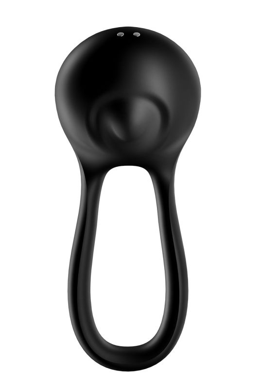 Ерекційне віброкільце Satisfyer Majestic Duo, чорний вид 4