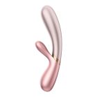 Подвійний смарт вібратор з функцією нагріву Satisfyer Hot Lover рожевий вид 3