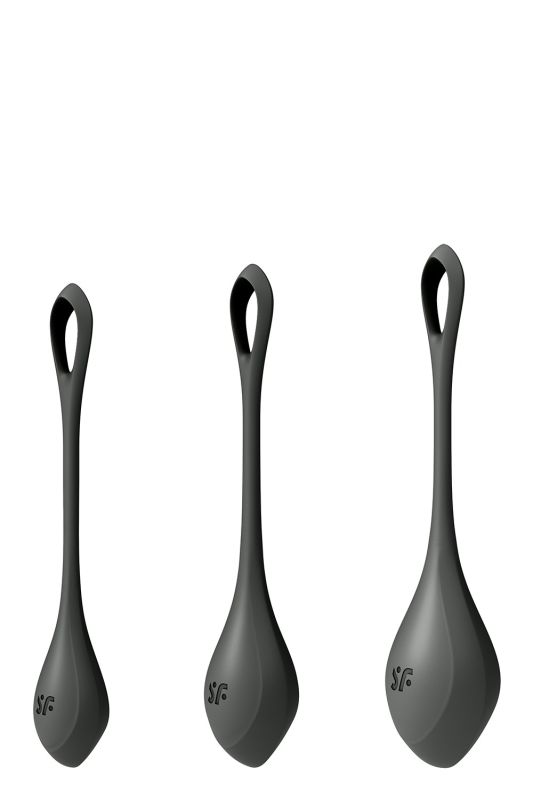 Набір вагінальних кульок Satisfyer Yoni Power 2 чорний вид 3