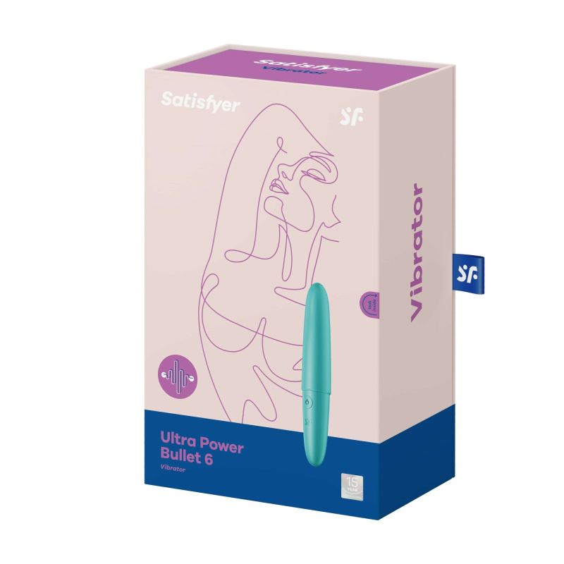 Віброкуля Satisfyer Ultra Power Bullet 6 бірюзовий вид 5