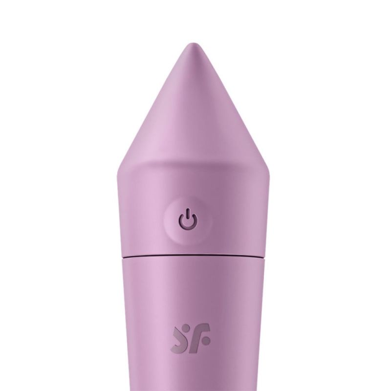 Потужна віброкуля з функцією керування смартфоном Satisfyer Ultra Power Bullet 8, бузковий вид 5