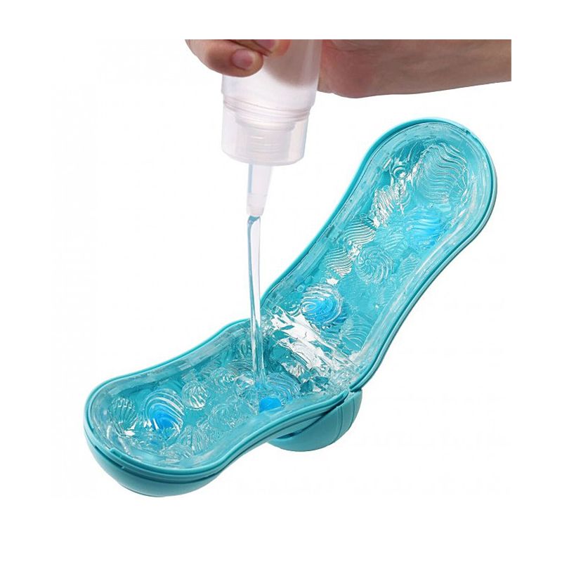 Мастурбатор Tenga Flip Orb Ocean Blue, блакитний вид 4
