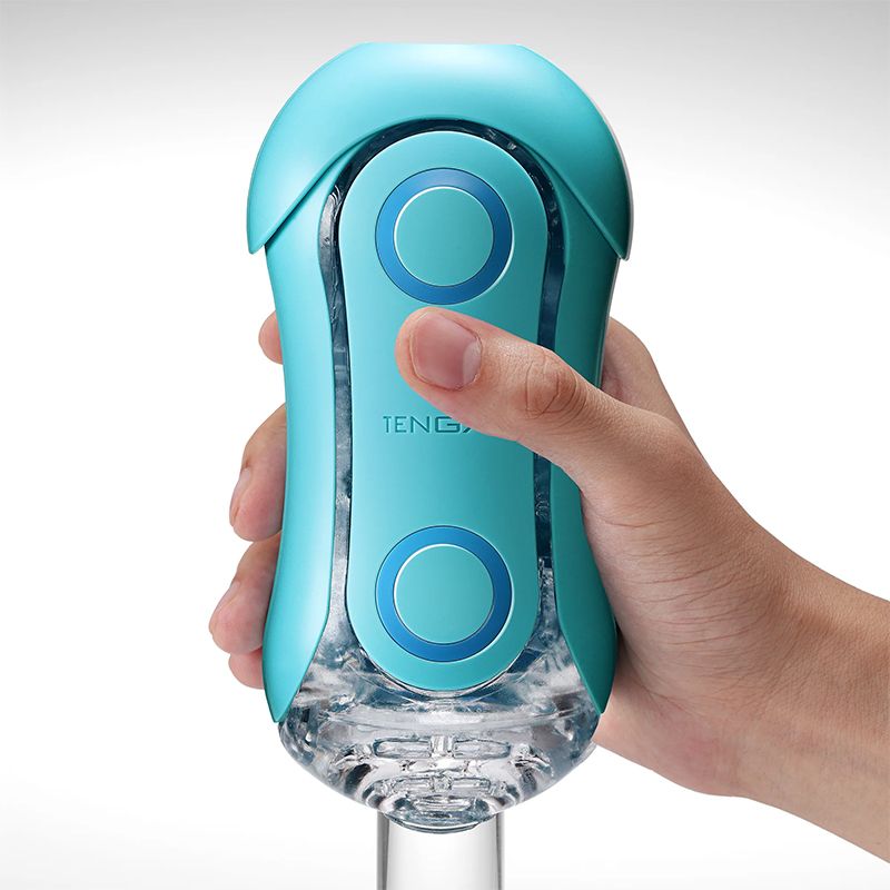 Мастурбатор Tenga Flip Orb Ocean Blue, блакитний вид 5