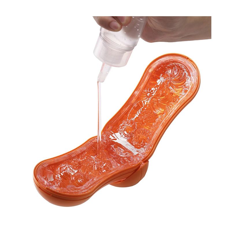 Мастурбатор Tenga Flip Orb Sunset Orange, оранжевый вид 4