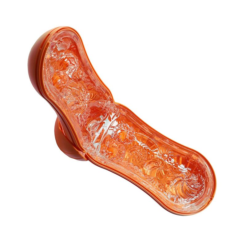 Мастурбатор Tenga Flip Orb Sunset Orange, помаранчевий вид 3