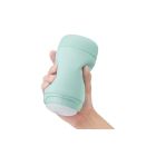 Мастурбатор нереалистичный Tenga Puffy Mint Green, рельефный, мятный вид 5