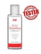 Тестер/Лубрикант оральний зі смаком полуниці Intt Sexy Strawberry (при покупці 10 од, тест за 1 грн)