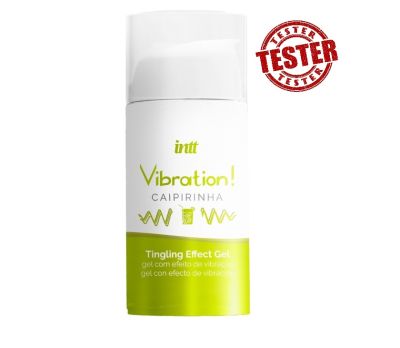 ТЕСТЕР/Рідкий вібратор Intt Vibration Caipirinha 15 мл (при покупці 10 од.,тестер за 1 грн)