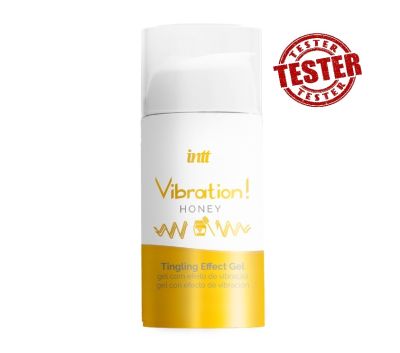 ТЕСТЕР/Рідкий вібратор Intt Vibration Honey 15 мл (при покупці 10 од., Тестер за 1 грн)