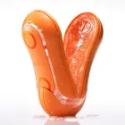 Мастурбатор Tenga Flip Orb Sunset Orange, помаранчевий вид 5