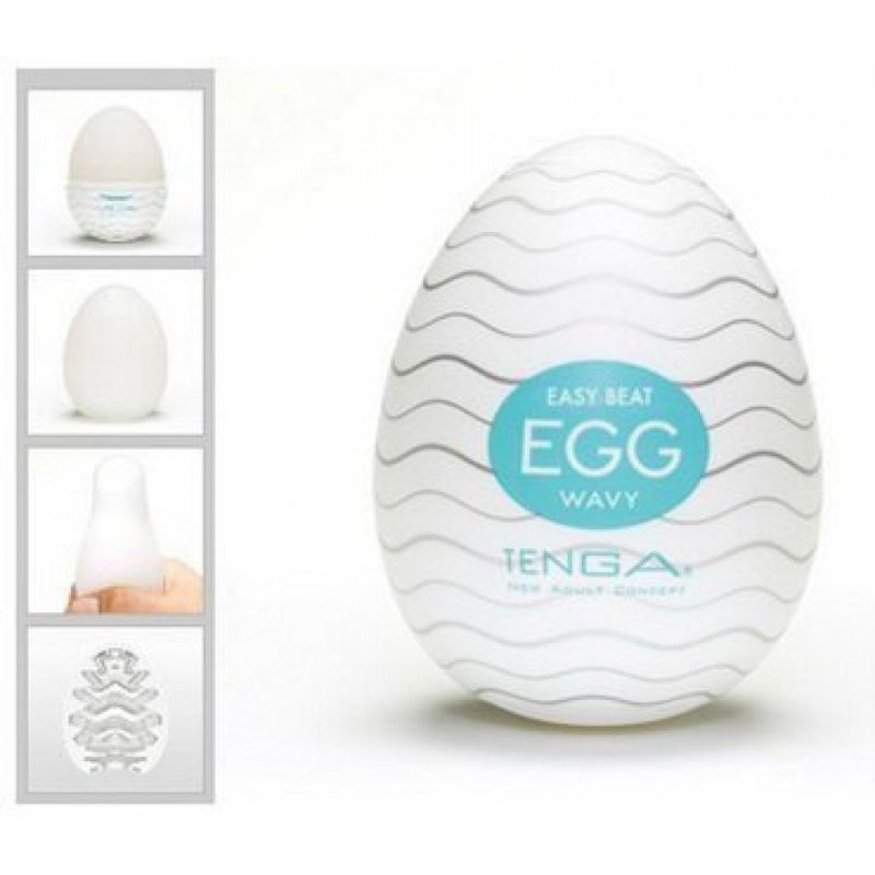 Мастурбатор Tenga Egg Wavy вид 2