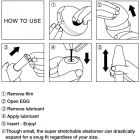 Мастурбатор TENGA-EGG CRATER вид 4