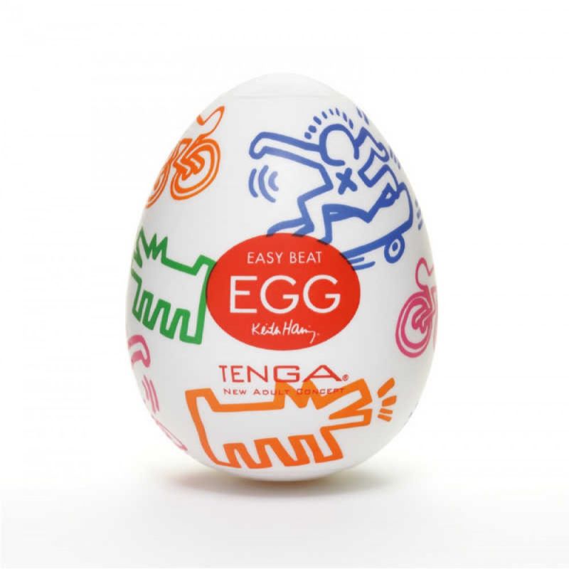 Мастурбатор TENGA-KEITH HARING EGG STREET вид 2