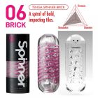 Мастурбатор спиральный 06 Tenga Spinner Masturbator Brick вид 4
