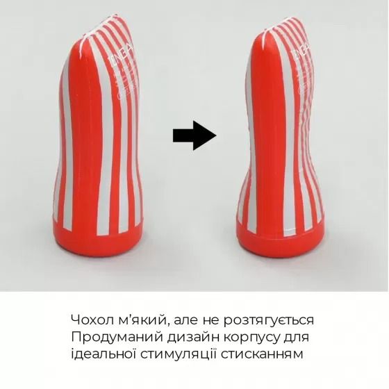 Мастурбатор Tenga Soft Tube Cup с реалистичным эффектом глубокого минета вид 7