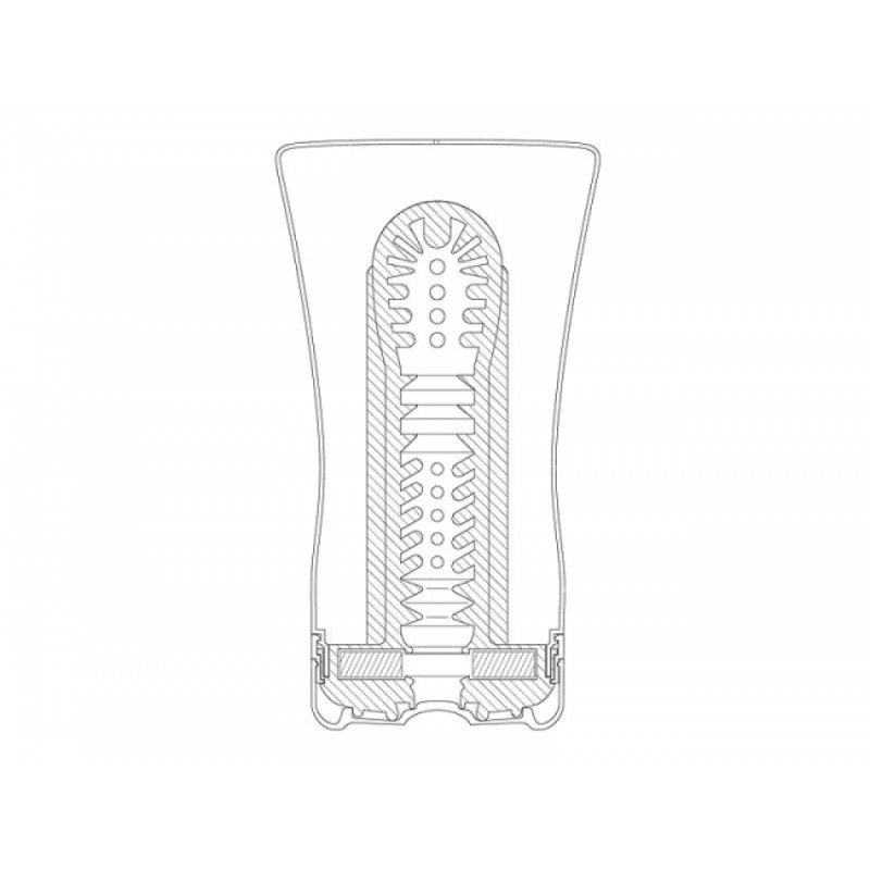 Мастурбатор Tenga Soft Tube Cup с реалистичным эффектом глубокого минета вид 4