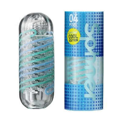 Мастурбатор спиральный TENGASPINNER 04 PIXEL COOL EDITION