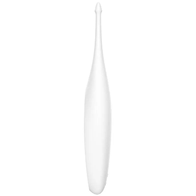 Крапковий вібратор для клітора Satisfyer Twirling Fun білий вид 3