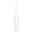 Крапковий вібратор для клітора Satisfyer Twirling Fun білий