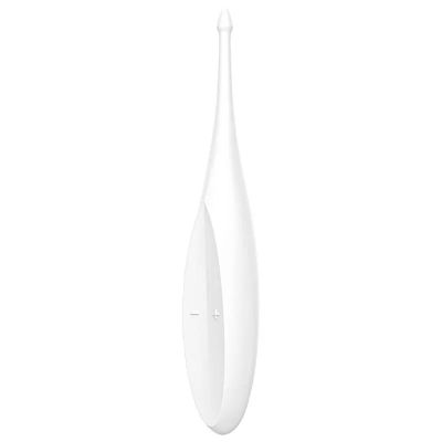 Крапковий вібратор для клітора Satisfyer Twirling Fun білий