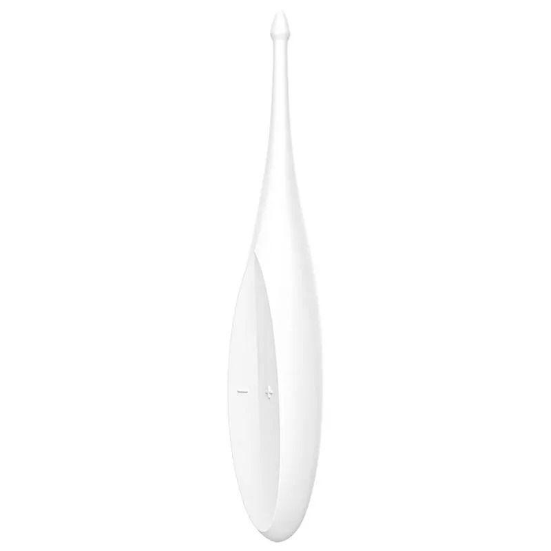 Крапковий вібратор для клітора Satisfyer Twirling Fun білий вид 2