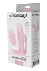 Триточковий вібростимулятор Dream Тoys Еssentials з пультом керування, рожевий вид 7