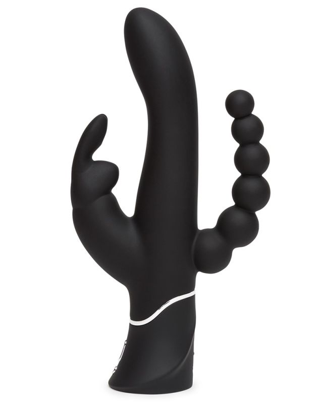 Потрійний вібратор Happy Rabbit Triple Curve Rechargeable Rabbit Vibrator вид 4