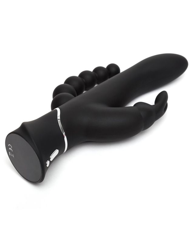 Потрійний вібратор Happy Rabbit Triple Curve Rechargeable Rabbit Vibrator вид 7