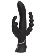 Потрійний вібратор Happy Rabbit Triple Curve Rechargeable Rabbit Vibrator