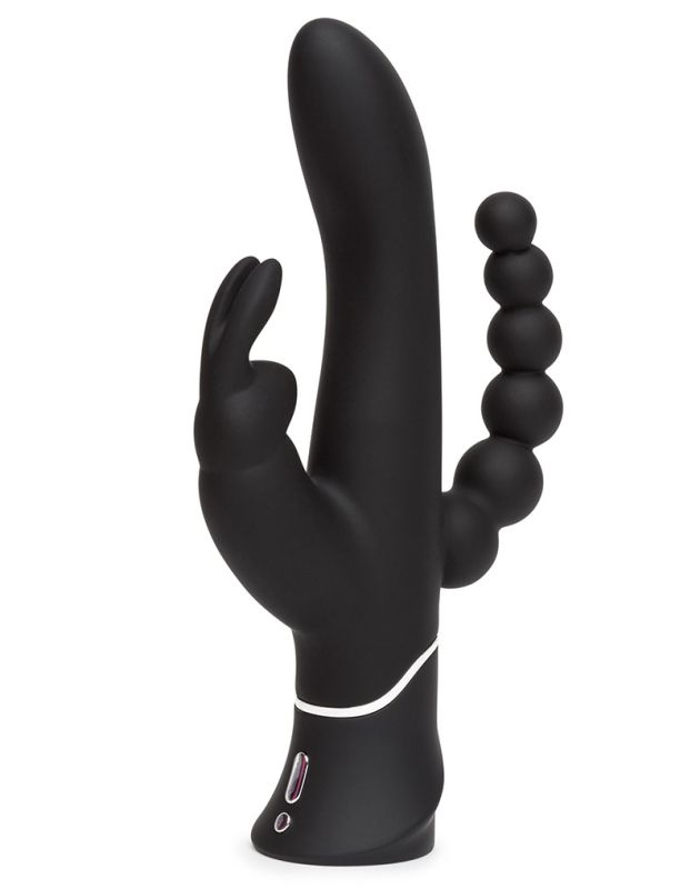 Потрійний вібратор Happy Rabbit Triple Curve Rechargeable Rabbit Vibrator вид 2
