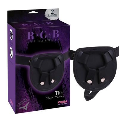 Трусики для страпон Chisa R.G.B The Basic Harness, чёрные