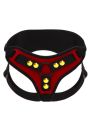 Трусики для страпона Taboom Bondage in Luxury с кольцевой крепью, красные