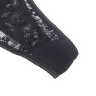 Трусики кружевные Star Night со стразами LOVE, черные, XL вид 10