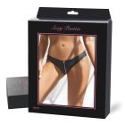 Трусики вінілові Star Night на блискавці, чорний вид 8