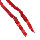 Трусики з підв'язками для панчох та мереживними вставками Star Night червоні, M/L вид 5