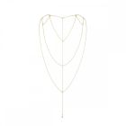 Ланцюжок для спини Bijoux Indiscrets Magnifique Back and Cleavage Chain -Silver, прикраса для тіла вид 4