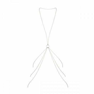 Ланцюжок для тіла Bijoux Indiscrets Magnifique 8 Body Chain — Silver