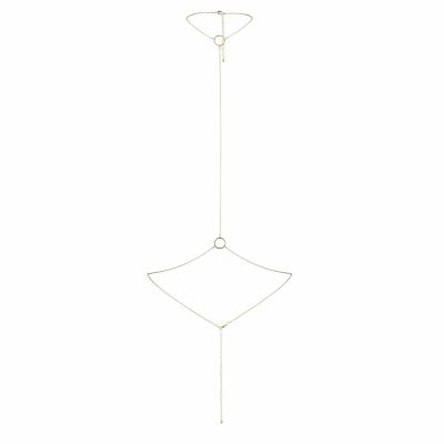 Ланцюжок на шию та пояс Bijoux Indiscrets Magnifique I Body Chain - Gold, прикраса на тіло