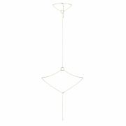 Ланцюжок на шию та пояс Bijoux Indiscrets Magnifique I Body Chain - Silver, прикраса на тіло