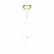 Ланцюжок нашийник Bijoux Indiscrets MAGNIFIQUE Collar - Silver, прикраса для тіла