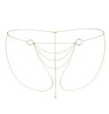 Цепочка-трусики Bijoux Indiscrets Magnifique Bikini Chain – Gold, украшение для тела